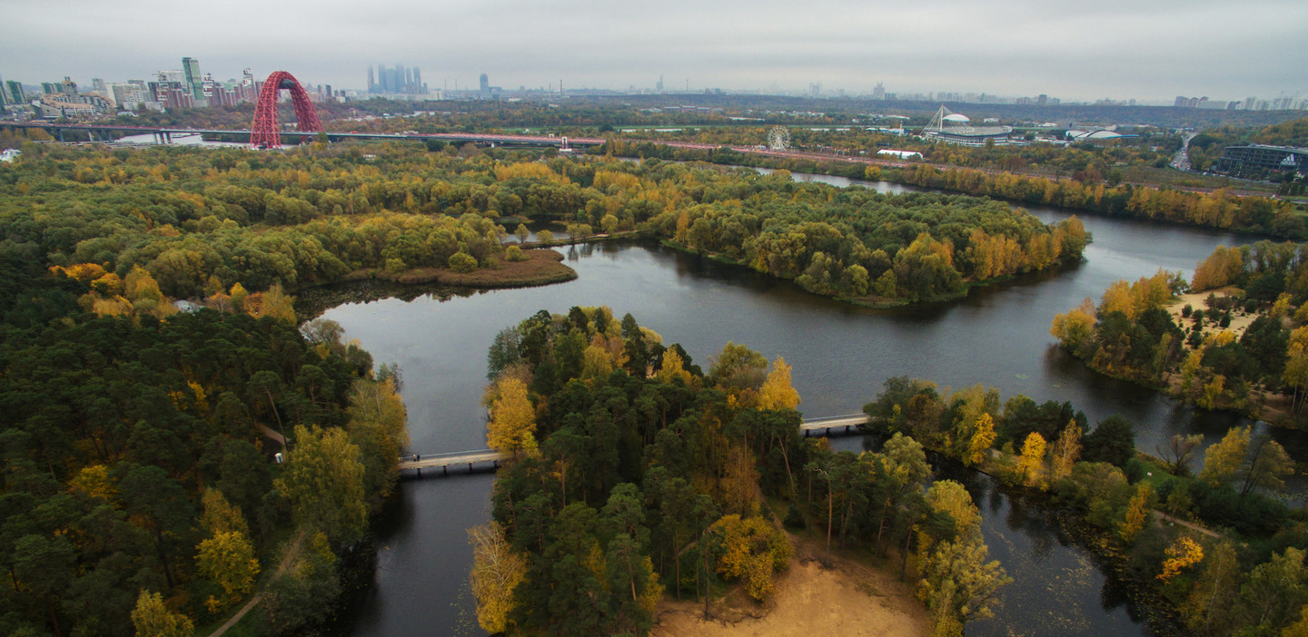 Парк Серебряный Бор Фото